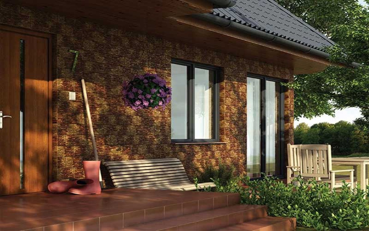 Фасадная клинкерная плитка Cerrad Kamien Cer 21 Coral, 300x148x9 мм