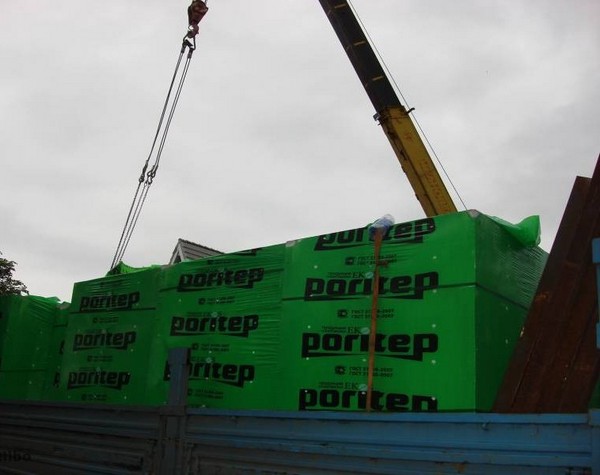 Газобетонный блок PORITEP г. Коломна (бывший El-Block) D500 B3,5 625х250х250