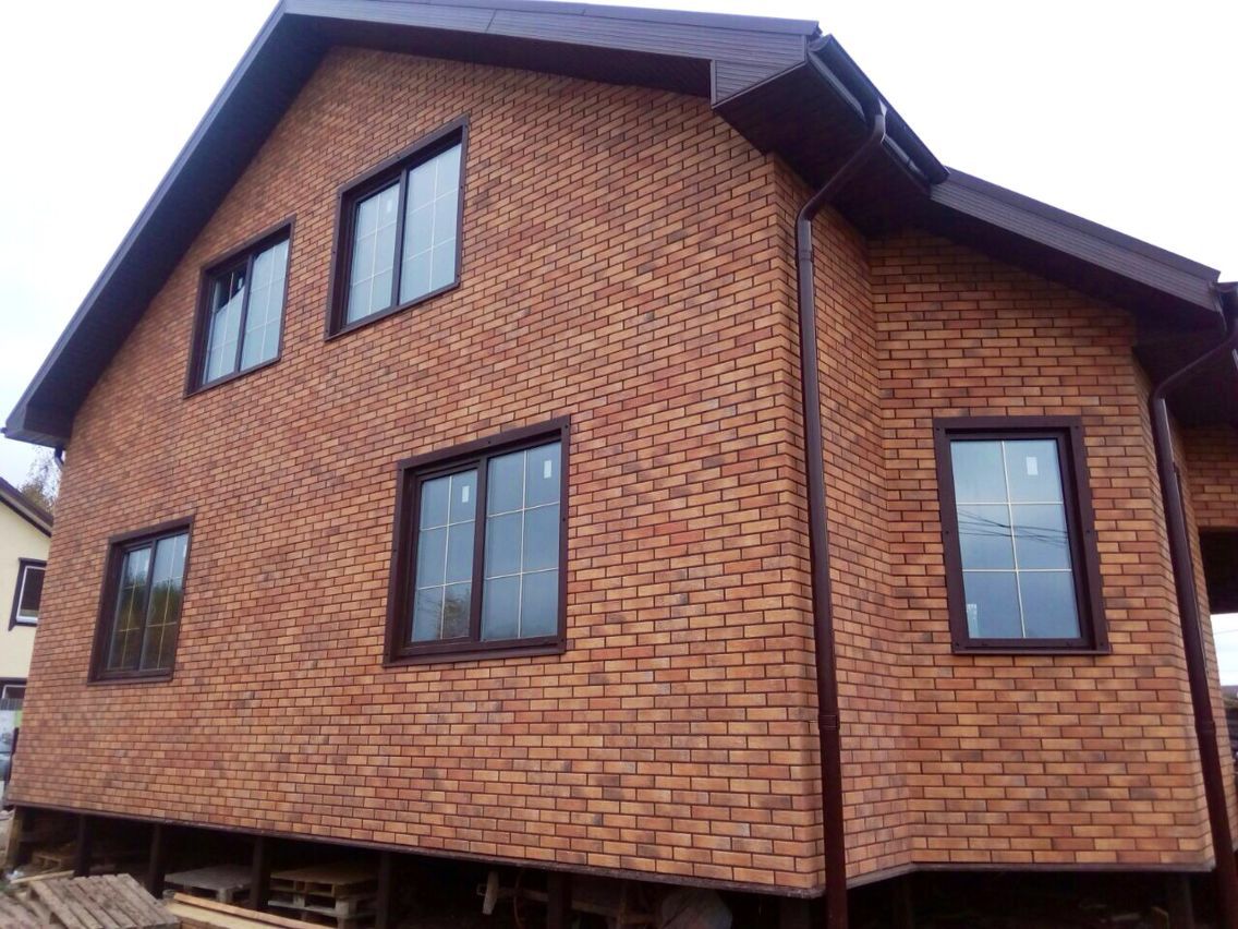 Braun Rustik, Толщина 30 мм, Фасадные Термопанели Rufford