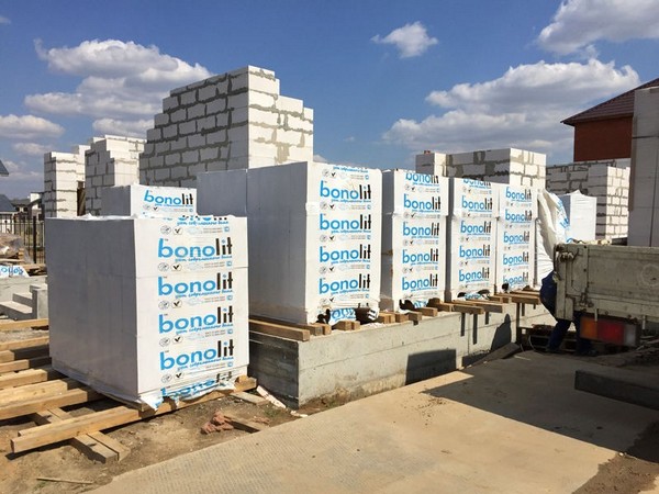 Газобетонные блоки Bonolit (Старая Купавна) D400 В2,5 600х250х50