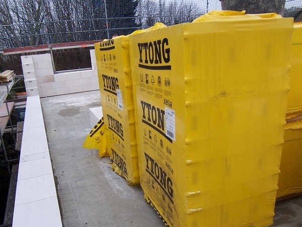 Блок газобетонный Ytong D500 625х250х125 мм