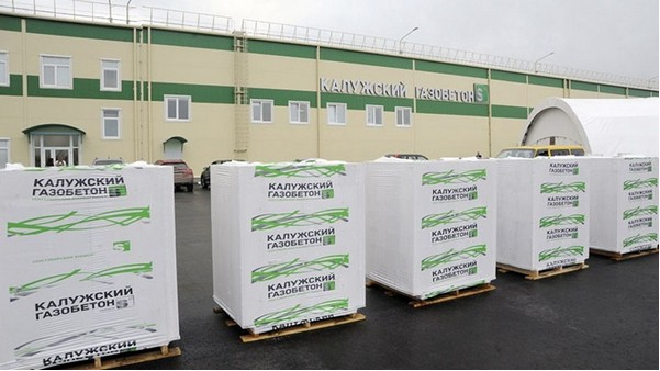 Газобетонные блоки Калужский D600 В3,5 625х250х500