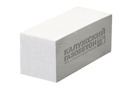 Газобетонные блоки Калужский D600 В3,5 625х250х500